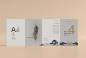 Four-Panel Parallel Fold brochure in udaipur