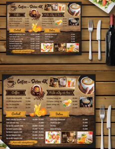 A3 menu card design in udaipur
