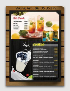 post menu card design in udaipur